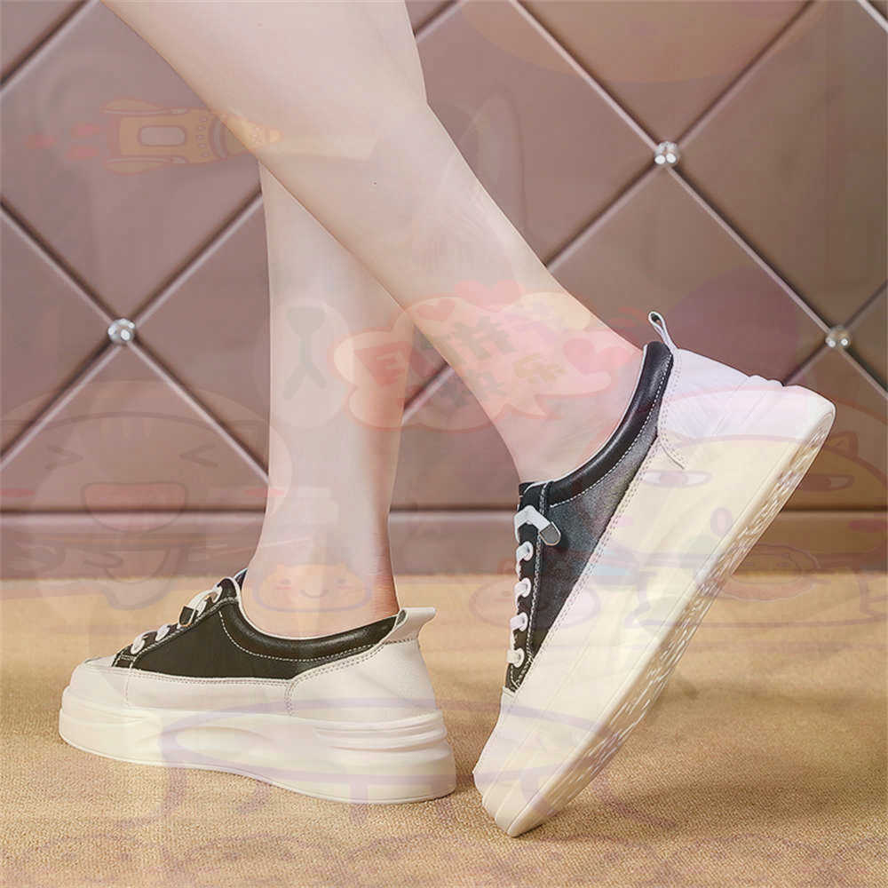 Men'S Fashion Over 40 - Lace-up Chunky Loafers Woman Skateboarding Sports