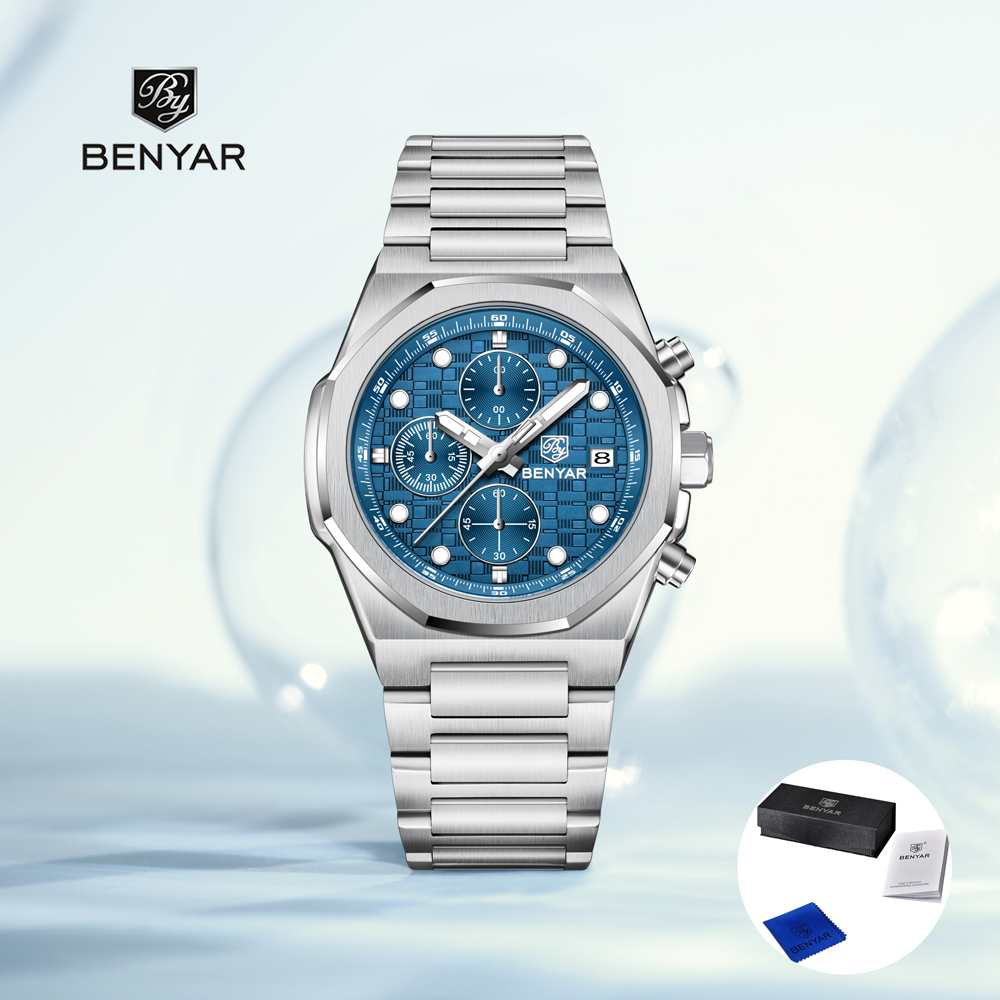 Fashion Mens Watches - 2025 New BENYAR Men's Watches Top
