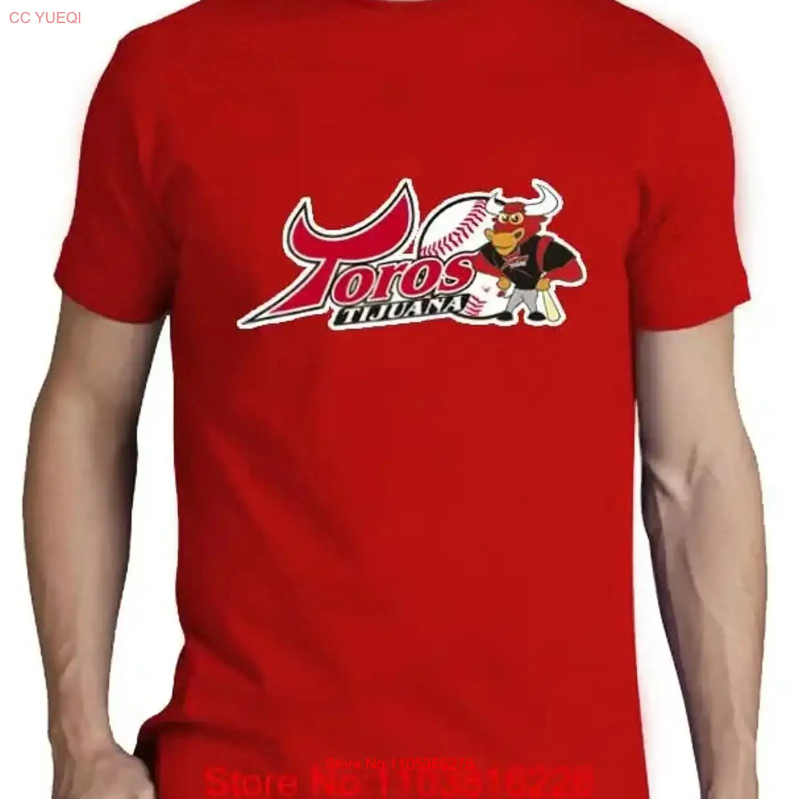 Men'S Fashion Tijuana - Baseball Toros de Tijuana T Shirt