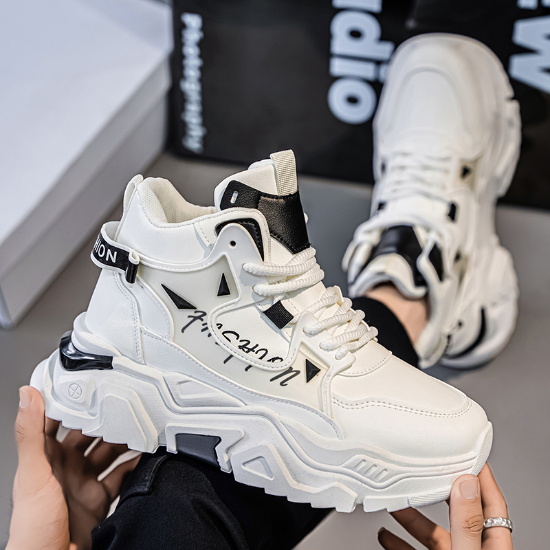 Men'S Fashion Hiking Boots - Fashion Platform Men's Casual Sneakers Designer