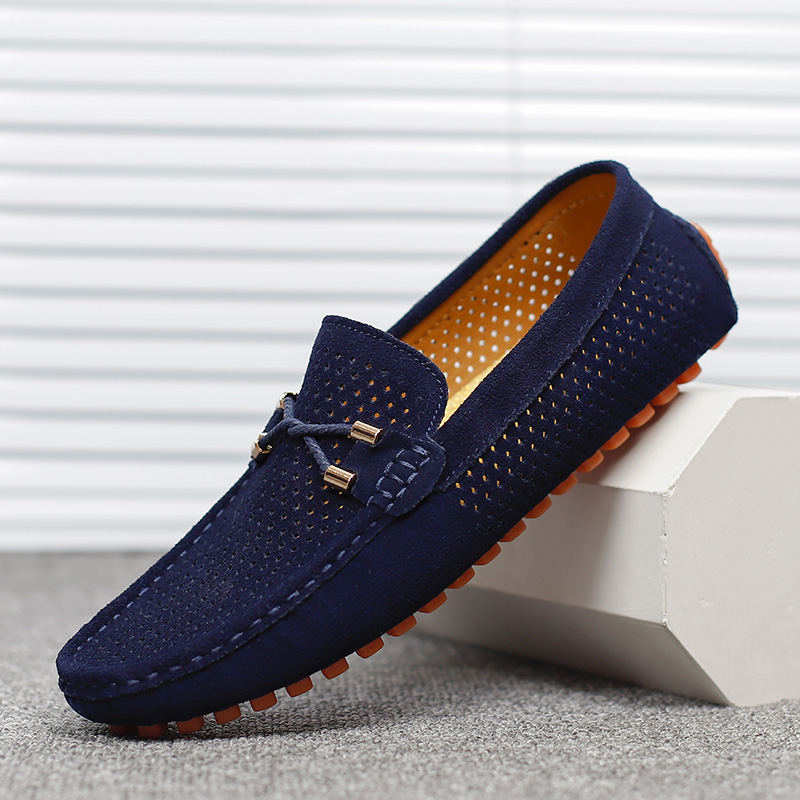 Suede Loafers Men - 2026 Summer Men Casual Shoes Luxury