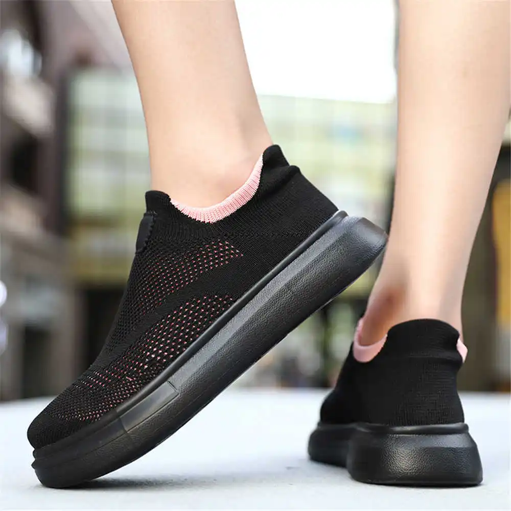 Men'S Fashion Over 40 - Platform Stockings Brown Shoes For Woman