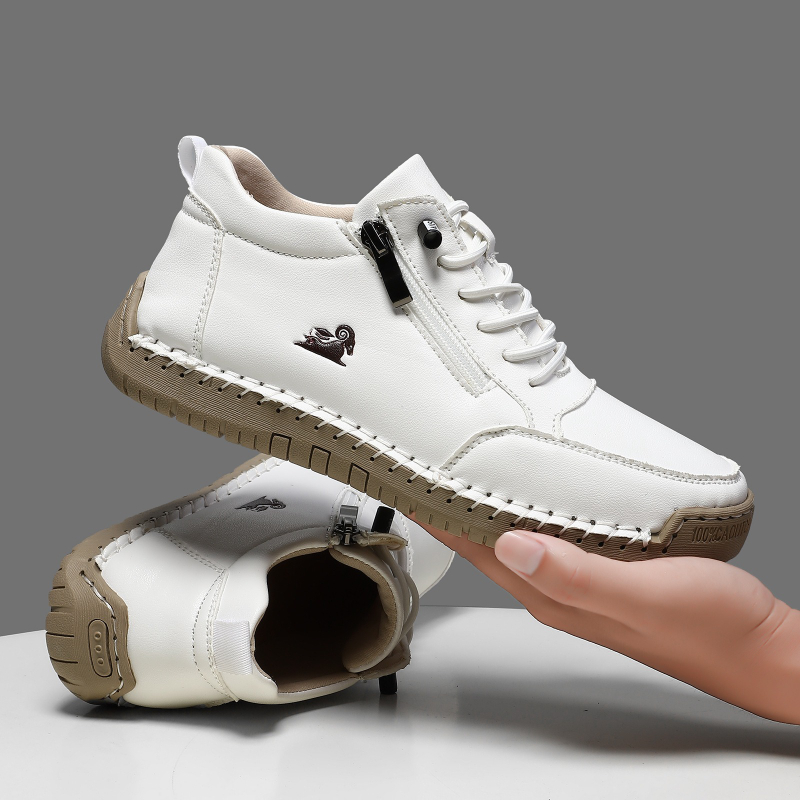 Casual Sneakers Men - Women's Sneakers Handmade Leather Casual Shoes