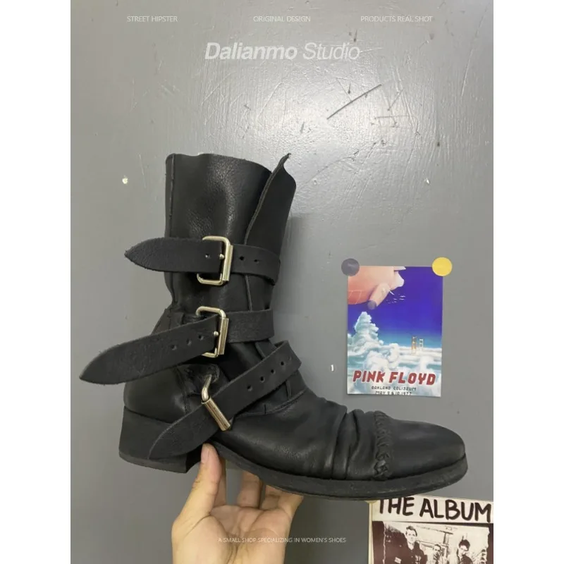Fashion Men's Genuine Leather  - Men Fashion Vintage recension och pris