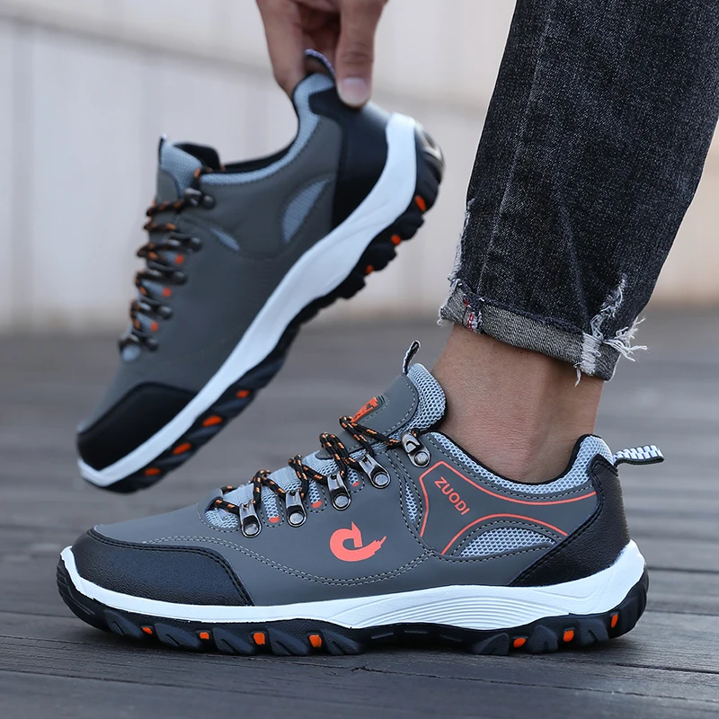 Hiking Boots Men's Black Sneak - Men'S Fashion Hiking Boots recension och pris