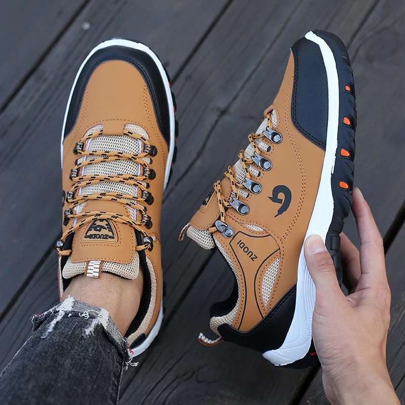Hiking Boots Men's Black Sneak - Men'S Fashion Hiking Boots recension och pris