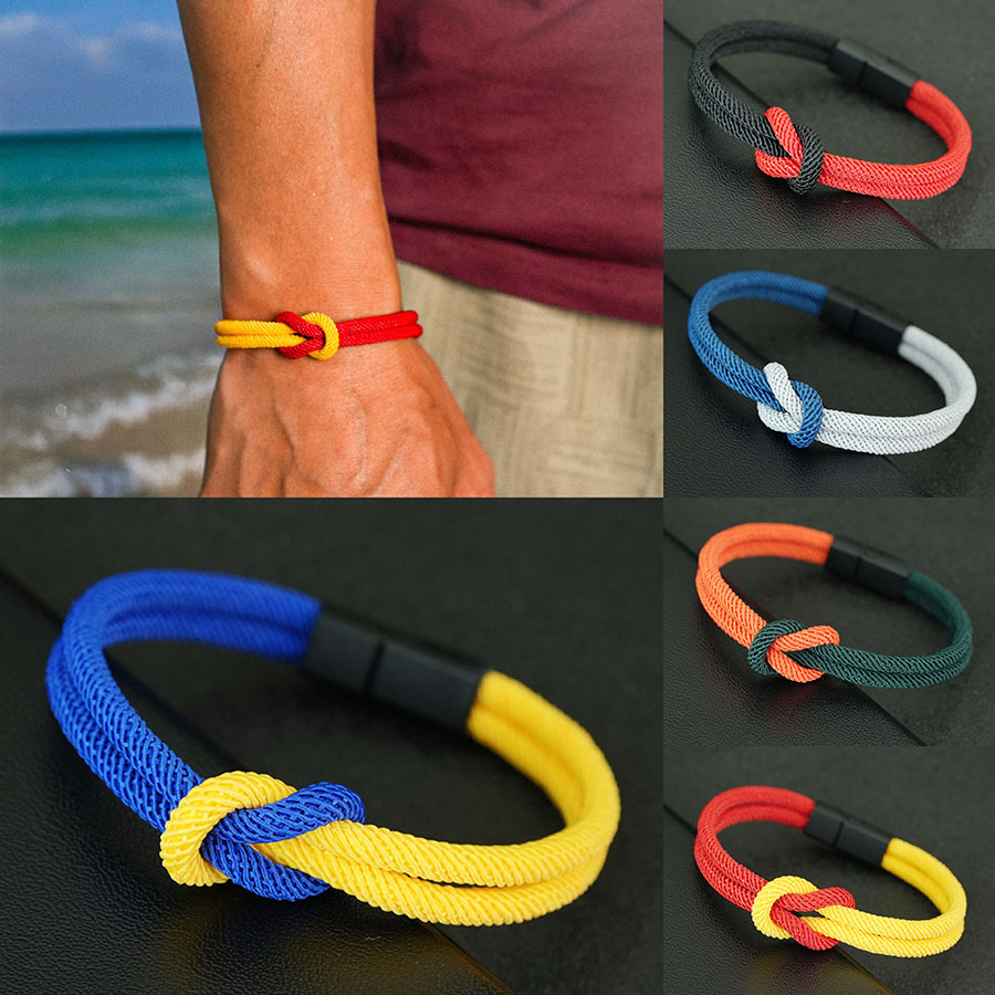 5 Styles Men Rope Bracelet Tru - Milan Men'S Fashion recension och pris
