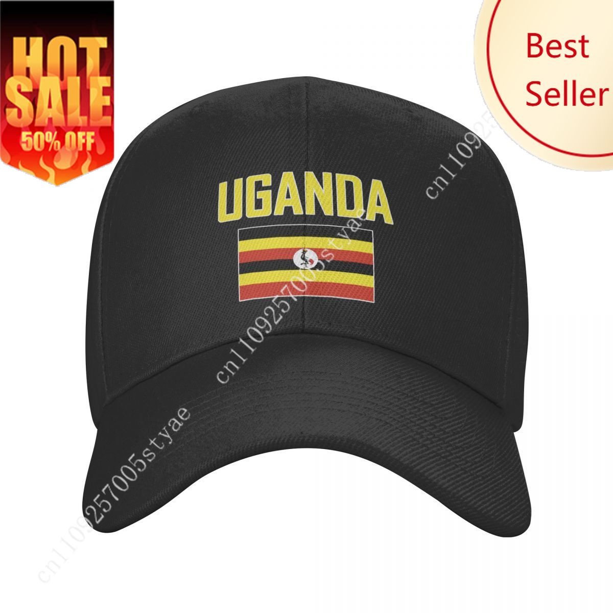 UGANDA Flag Hat Man Woman Base - Men Fashion Uganda recension och pris