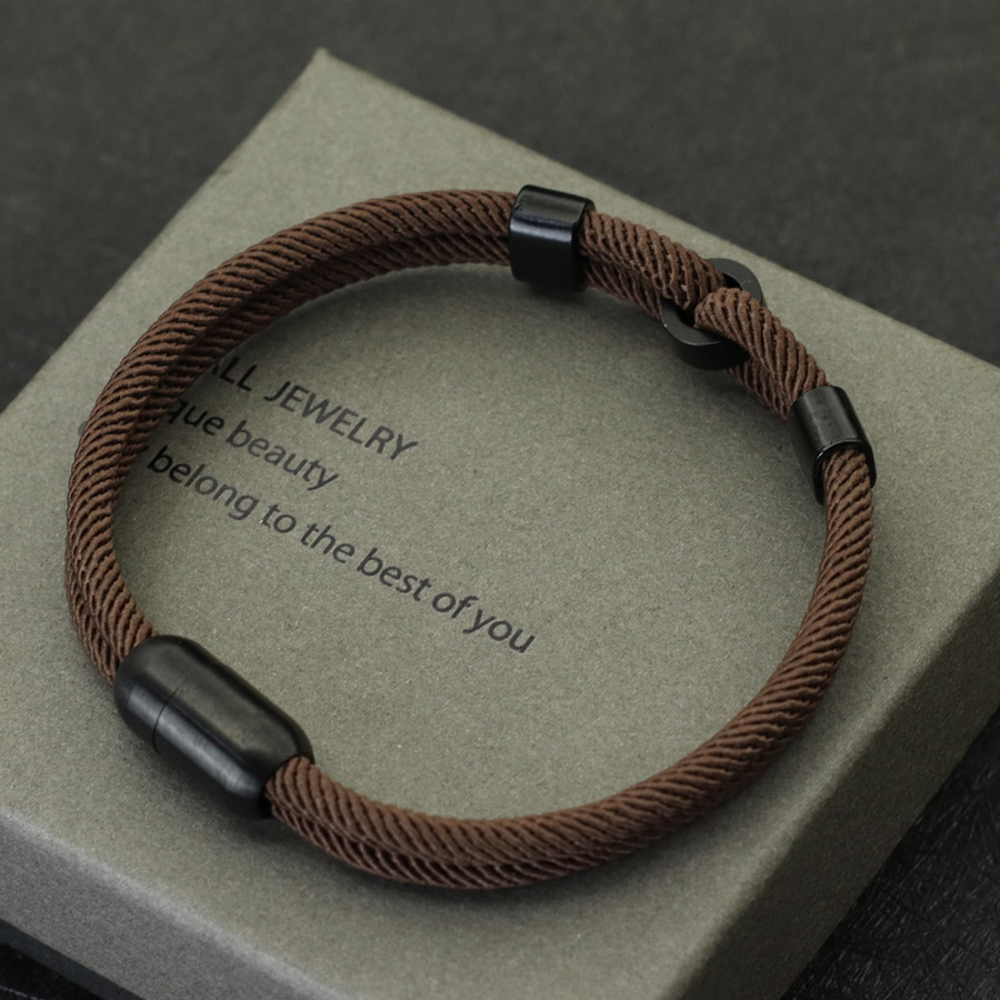 Classic Milan Rope Men Bracele - Milan Men'S Fashion recension och pris