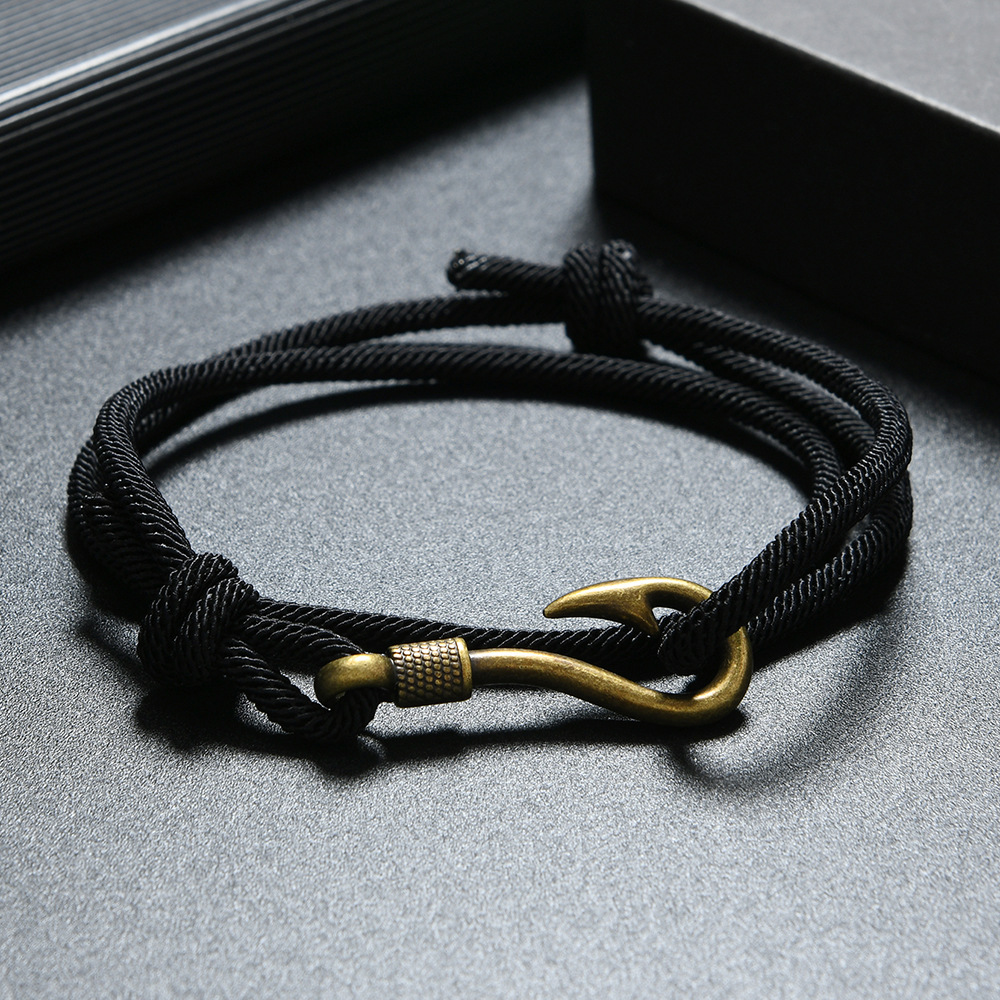 Trendy Charm Fish Hook Anchor  - Milan Men'S Fashion recension och pris