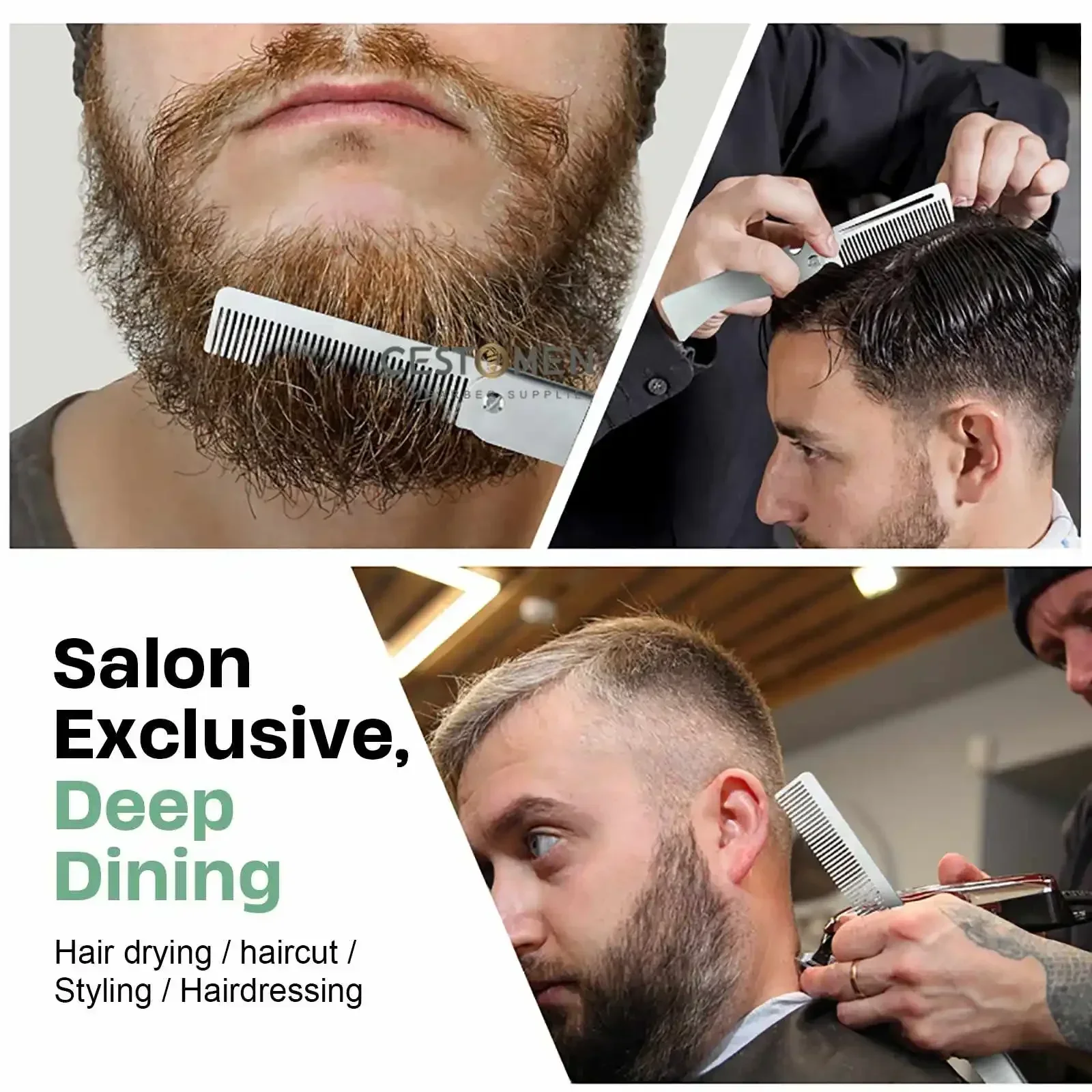 New Type 1/2PCS Portable Steel - Men'S Fashion Haircuts recension och pris