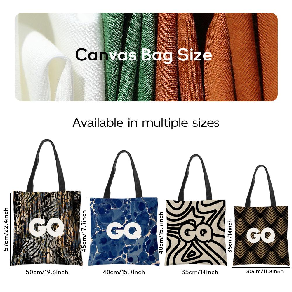 Storage Bags Canvas Tote Bag - - Men'S Fashion Gq recension och pris