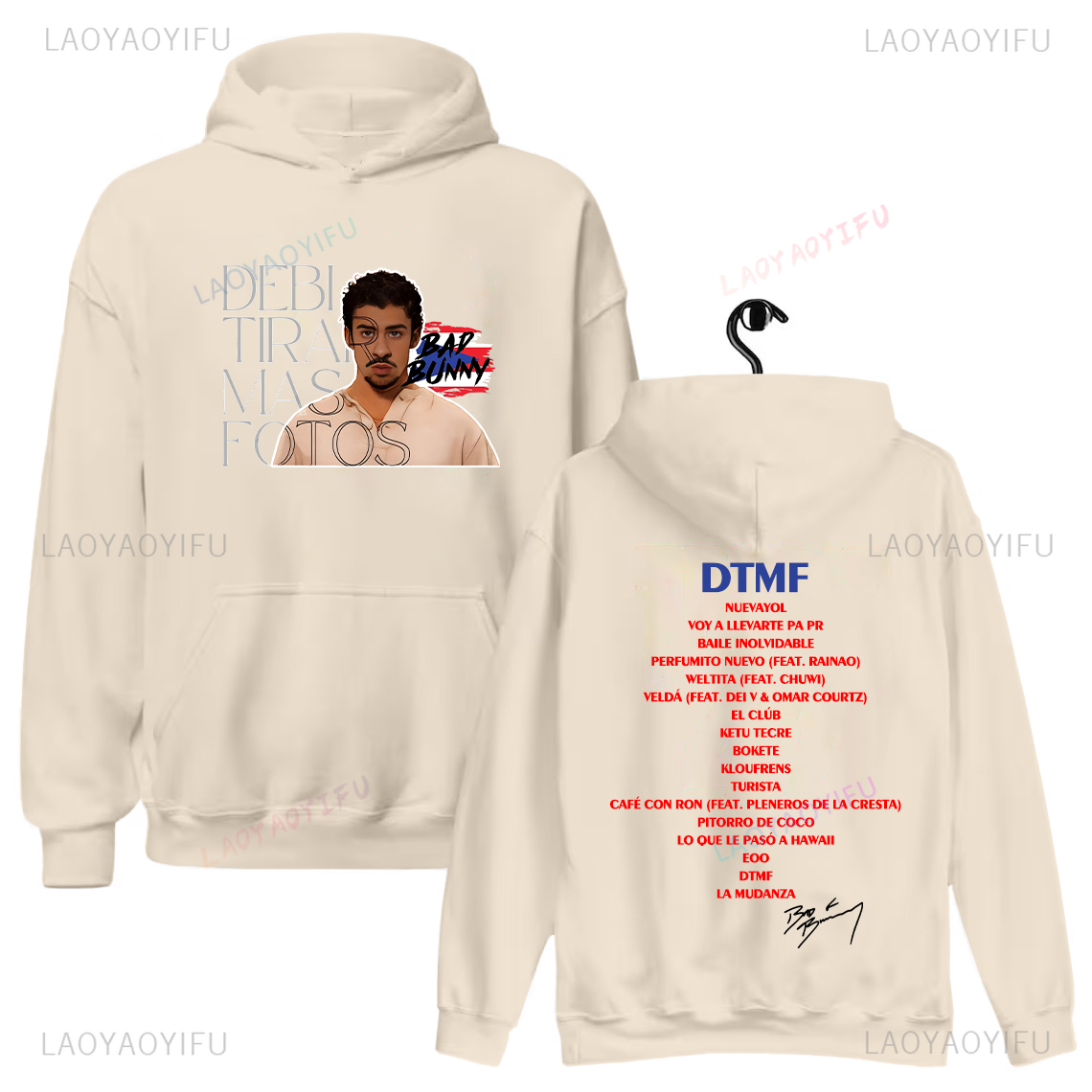 Bad Bunny Album DTMF Print Pul - Men'S Fashion For 70 Year Old recension och pris