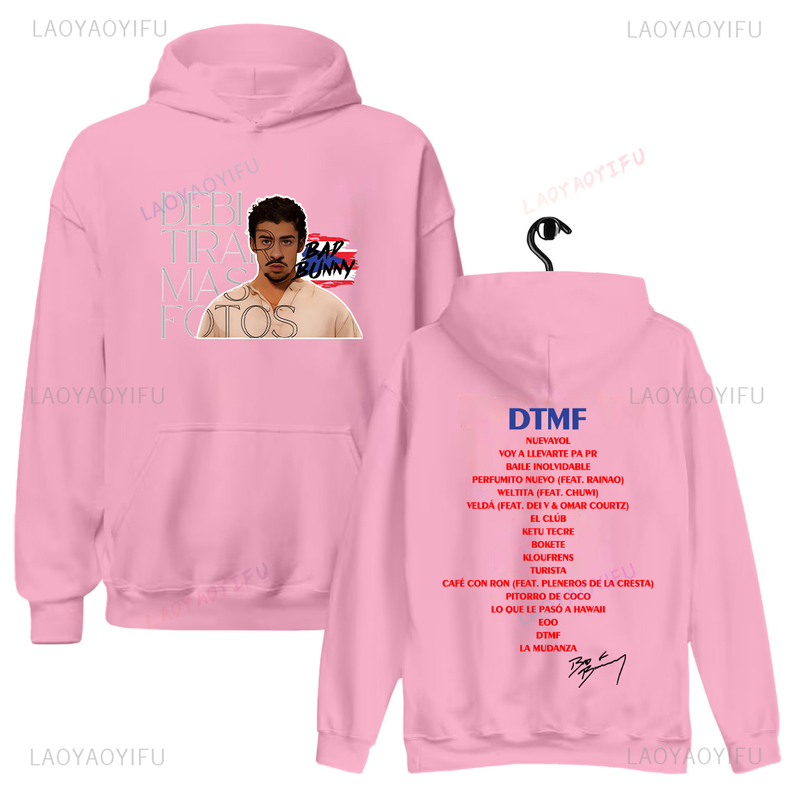 Bad Bunny Album DTMF Print Pul - Men'S Fashion For 70 Year Old recension och pris