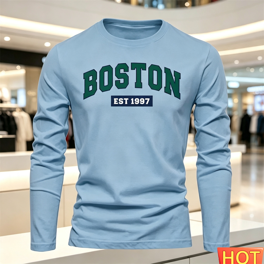 Autumn Summer Men's long sleev - Men'S Fashion 2025 recension och pris