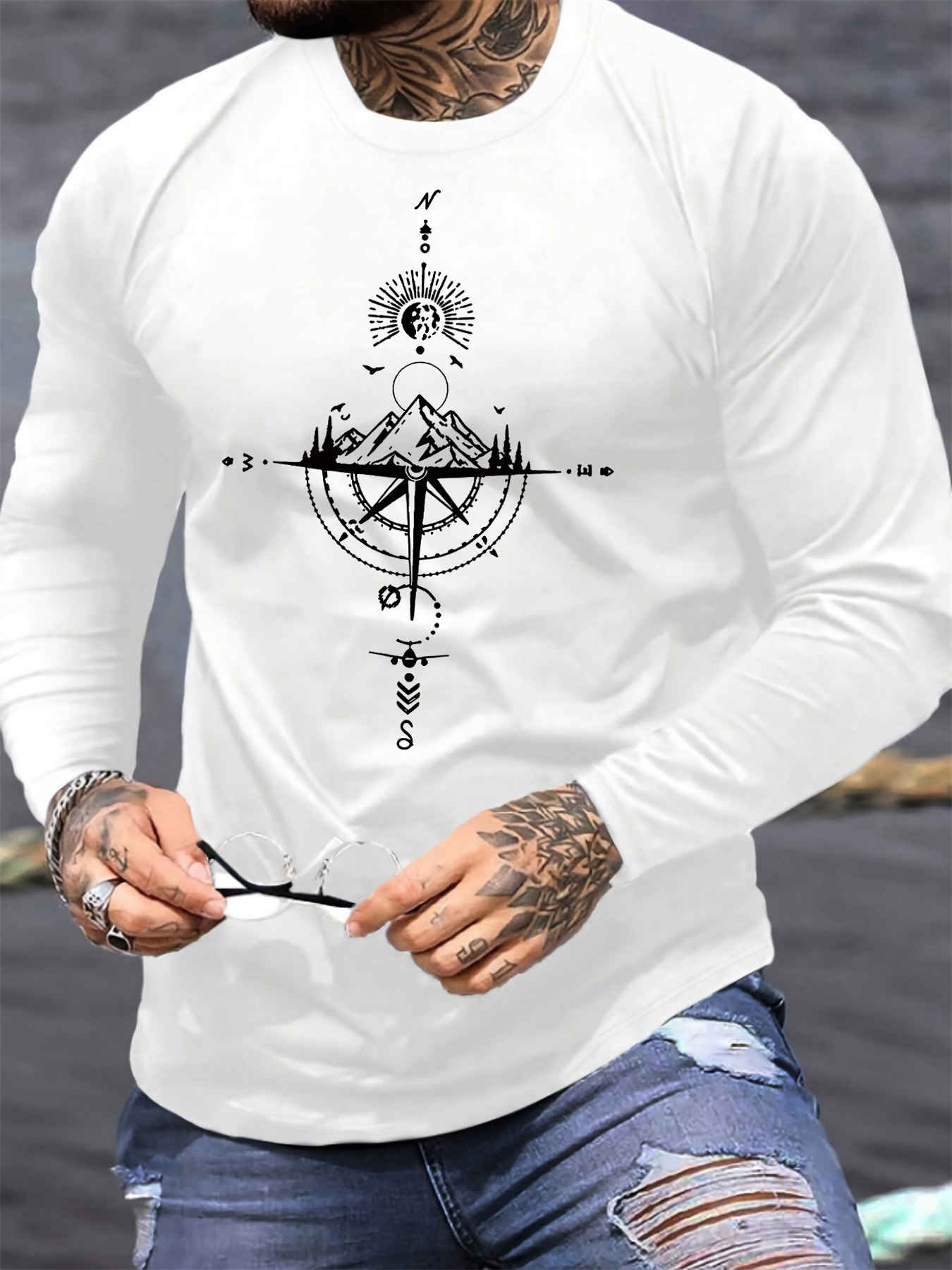 100% pure cotton men's long sl - Men'S Fashion 2025 recension och pris