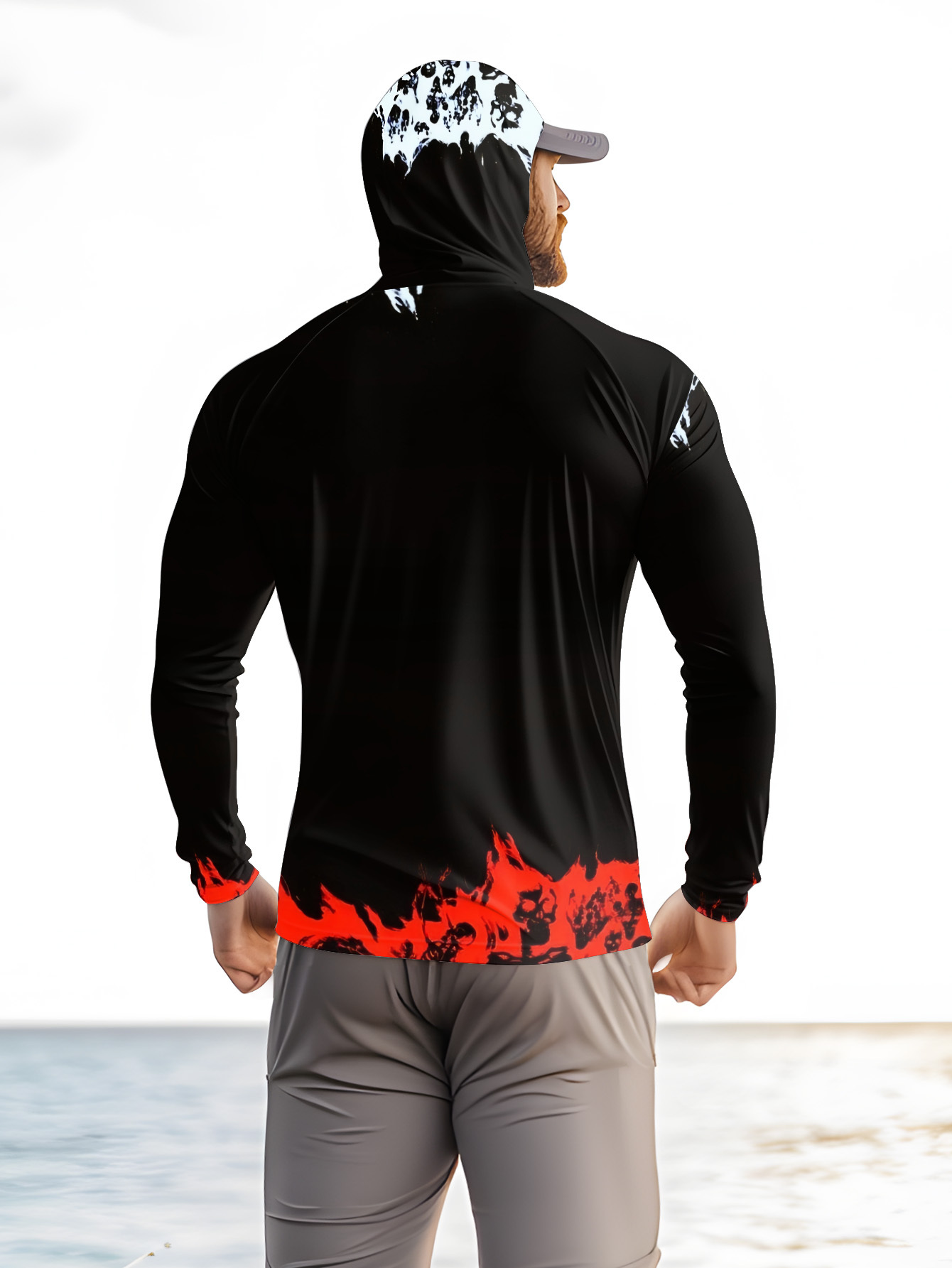 Men Hood Fishing Shirt long sl - Men'S Fashion 2025 recension och pris