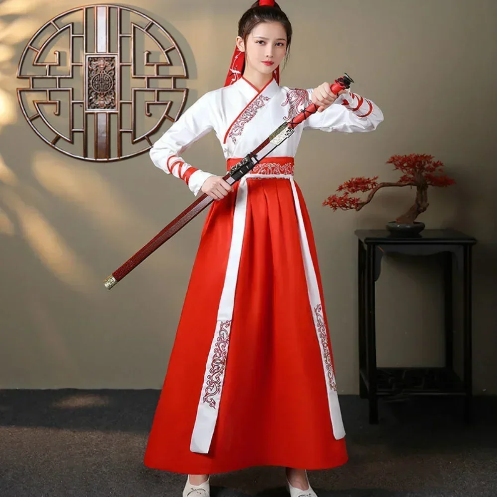 Modern Hanfu Women Top Skirt 2 - Men Fashion Vintage recension och pris