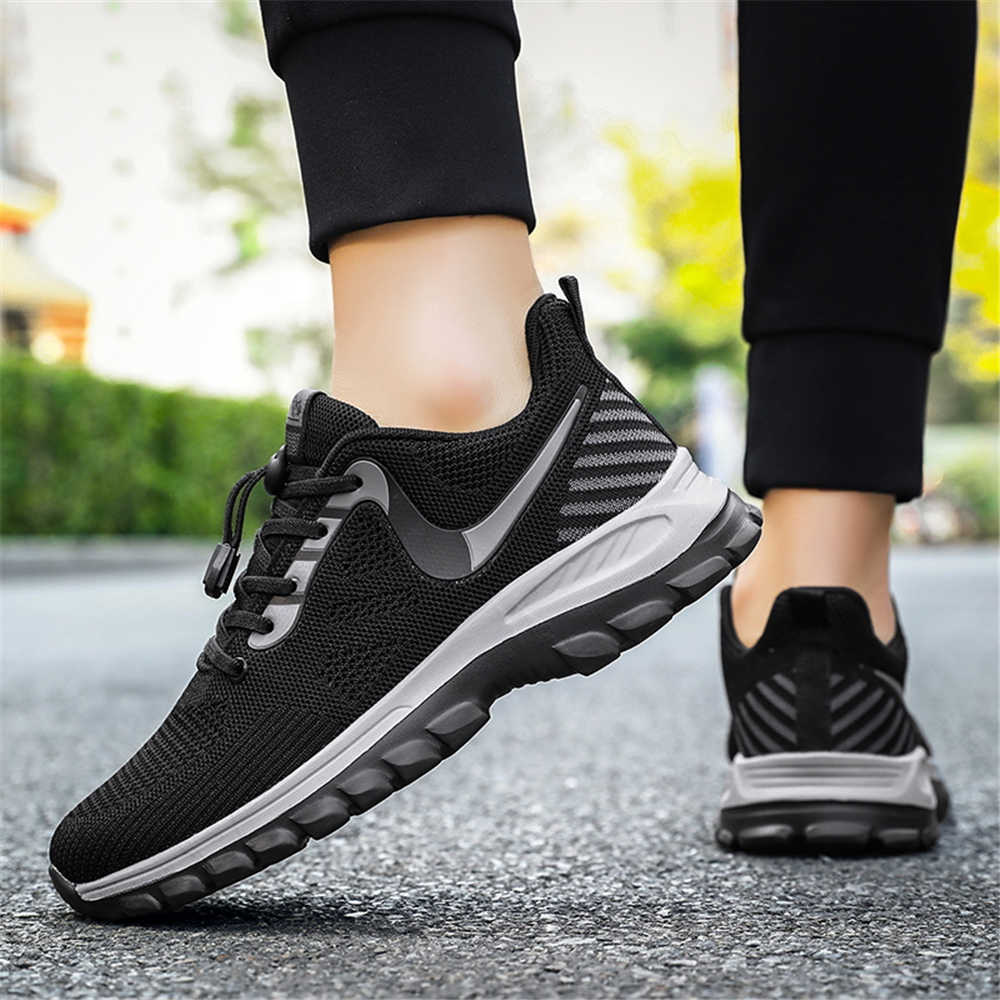 Knit Non-slip Sneakers Man 45  - Casual Sneakers Men recension och pris
