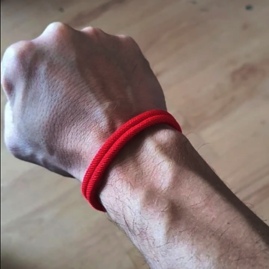 Lucky Red Men Bracelet Bilayer - Milan Men'S Fashion recension och pris