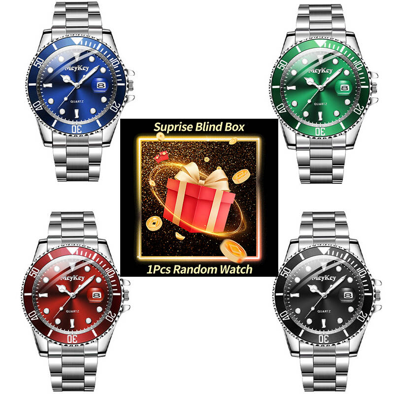 1PC Surprise Mystery Watch Bli - Fashion Mens Watches recension och pris