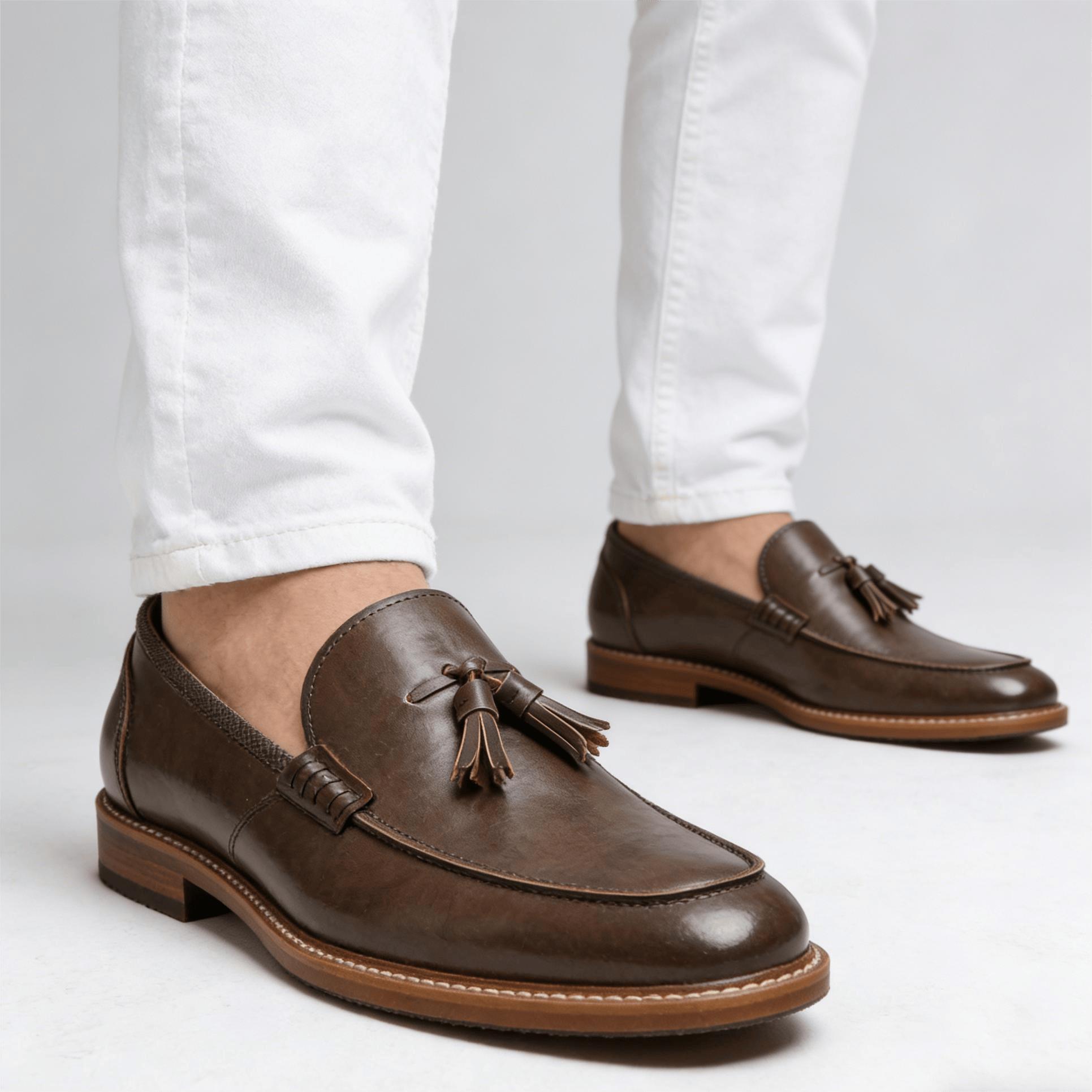 Men Summer Shoes Breathable Fa - Suede Loafers Men recension och pris