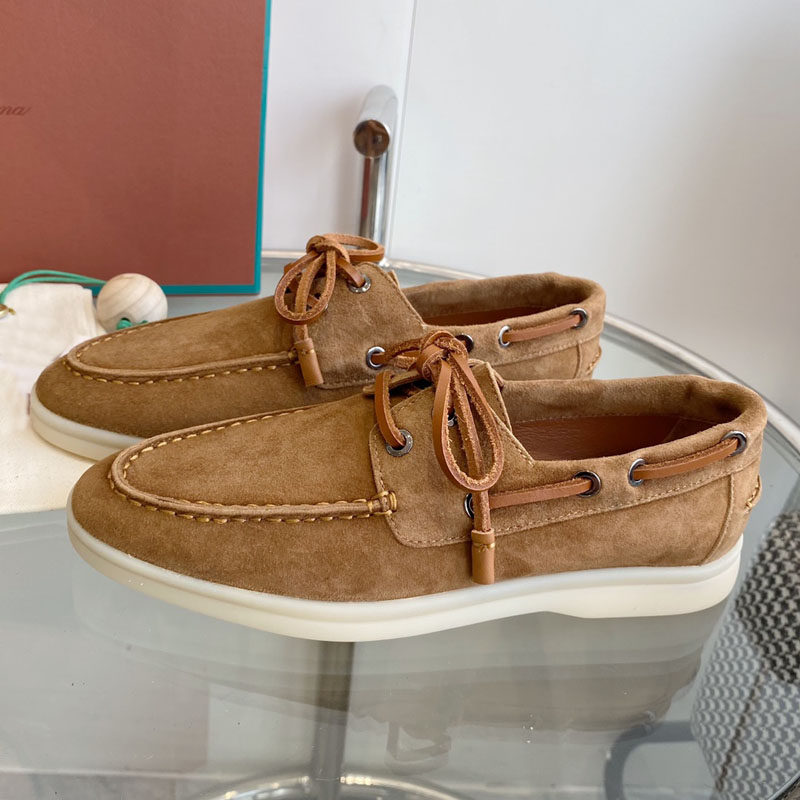 High Quality Genuine Leather F - Suede Loafers Men recension och pris