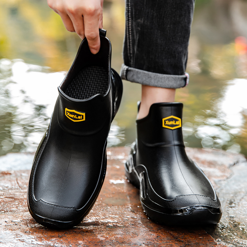 Unisex Rain Shoes Outdoor Non- - Men'S Fashion Hiking Boots recension och pris