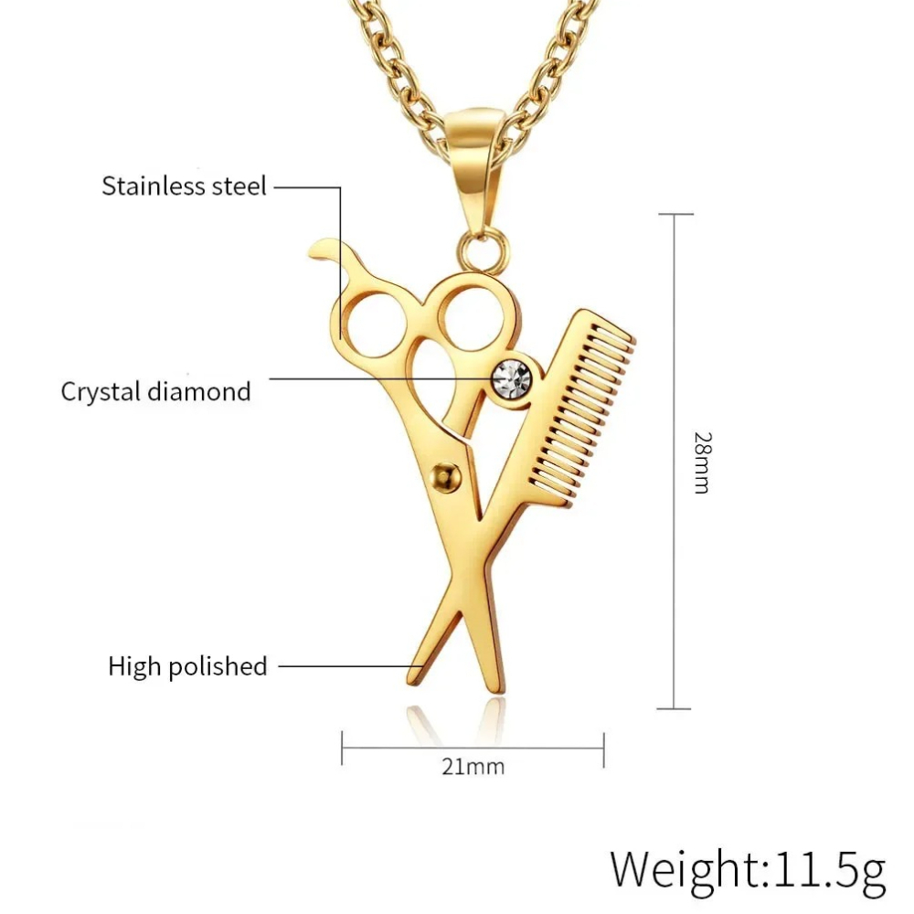 Hairstylist Scissors Comb Pend - Men'S Fashion Haircuts recension och pris