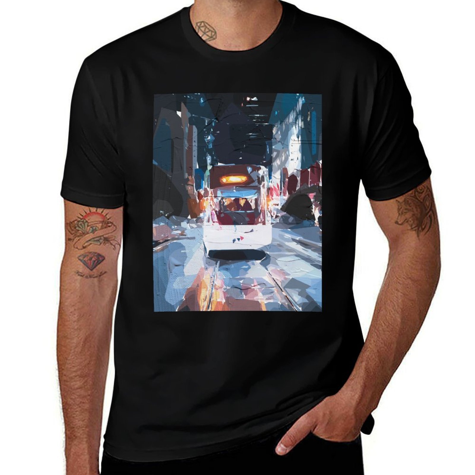 Melbourne Trams T-Shirt Fashio - Mens Fashion Melbourne recension och pris
