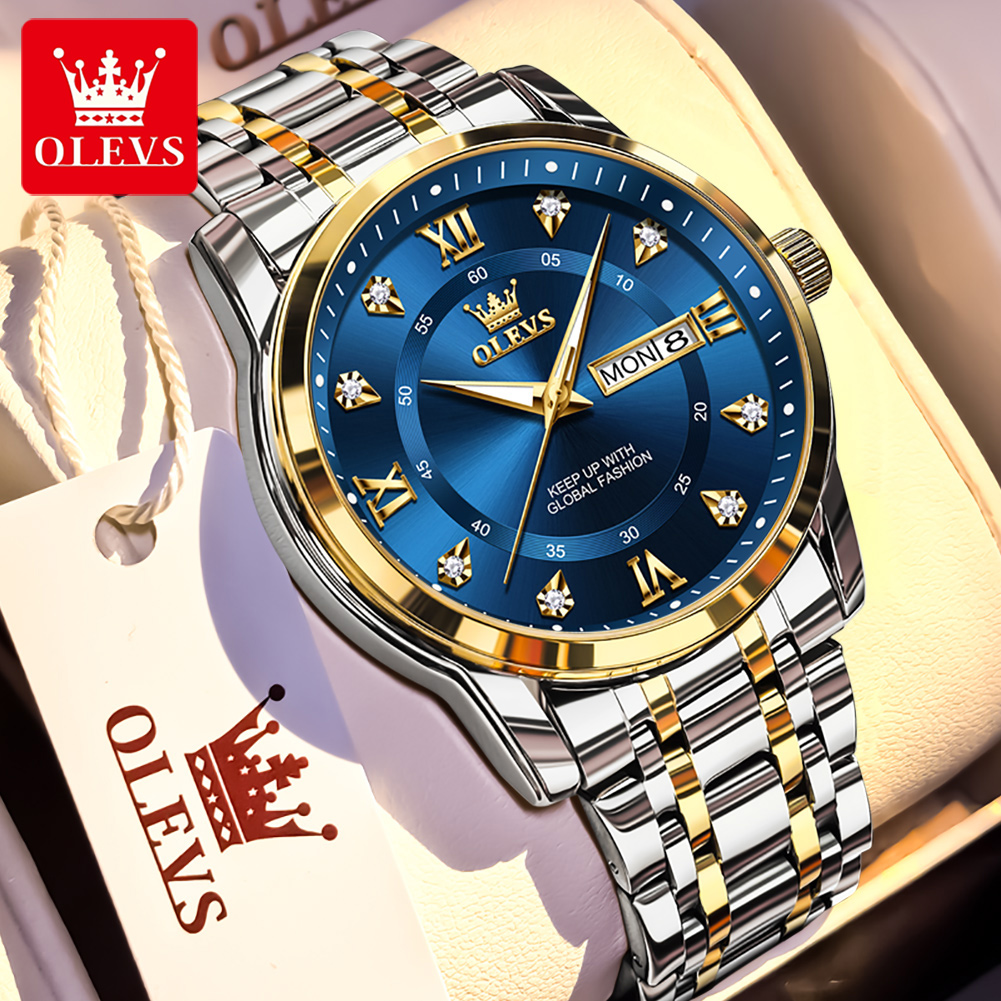 OLEVS Brand Fashion men's watc - Fashion Mens Watches recension och pris
