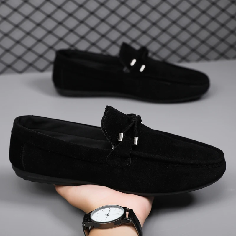 Men Casual Shoes Fashion Men S - Suede Loafers Men recension och pris