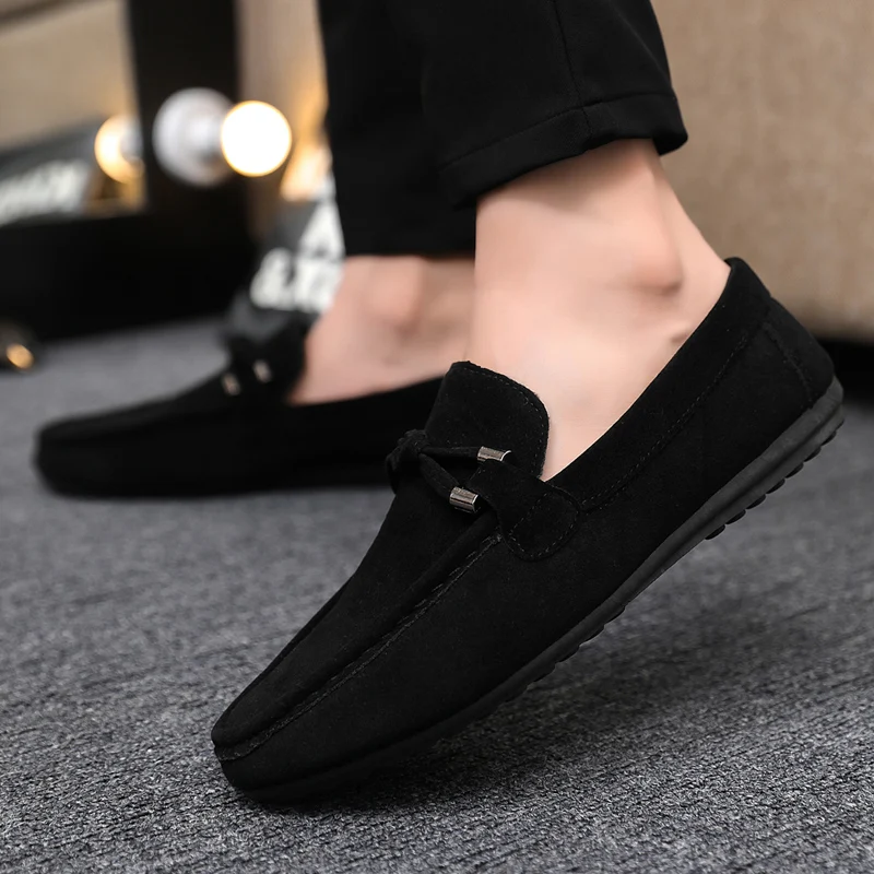 Men Casual Shoes Fashion Men S - Suede Loafers Men recension och pris
