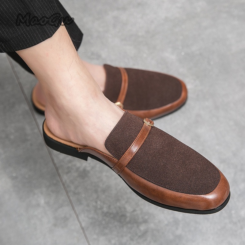 Men's Pantuflas Faux Leather & - Suede Loafers Men recension och pris