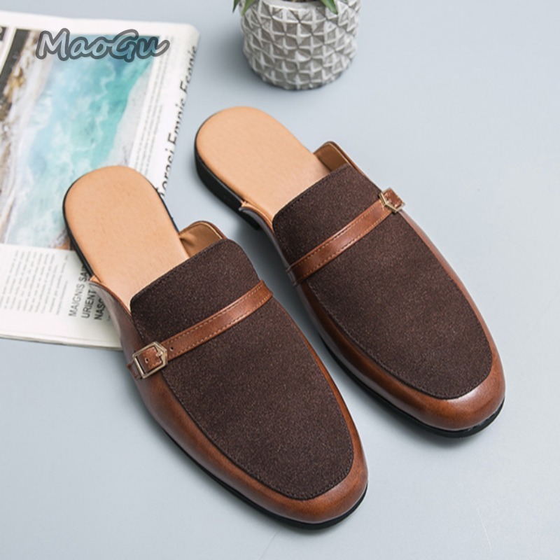 Men's Pantuflas Faux Leather & - Suede Loafers Men recension och pris