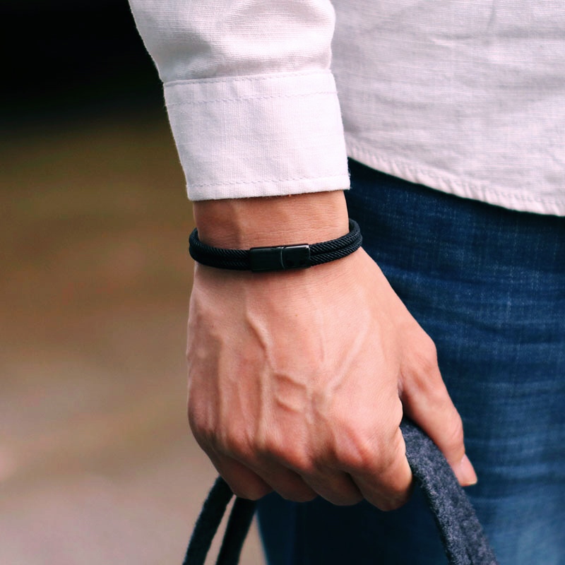 Noter New Bracelet Men Bilayer - Milan Men'S Fashion recension och pris