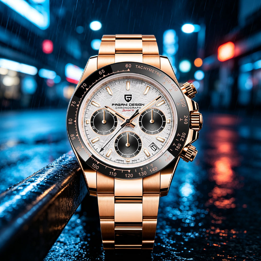 Top Brand PAGANI DESIGN Luxury - Fashion Mens Watches recension och pris