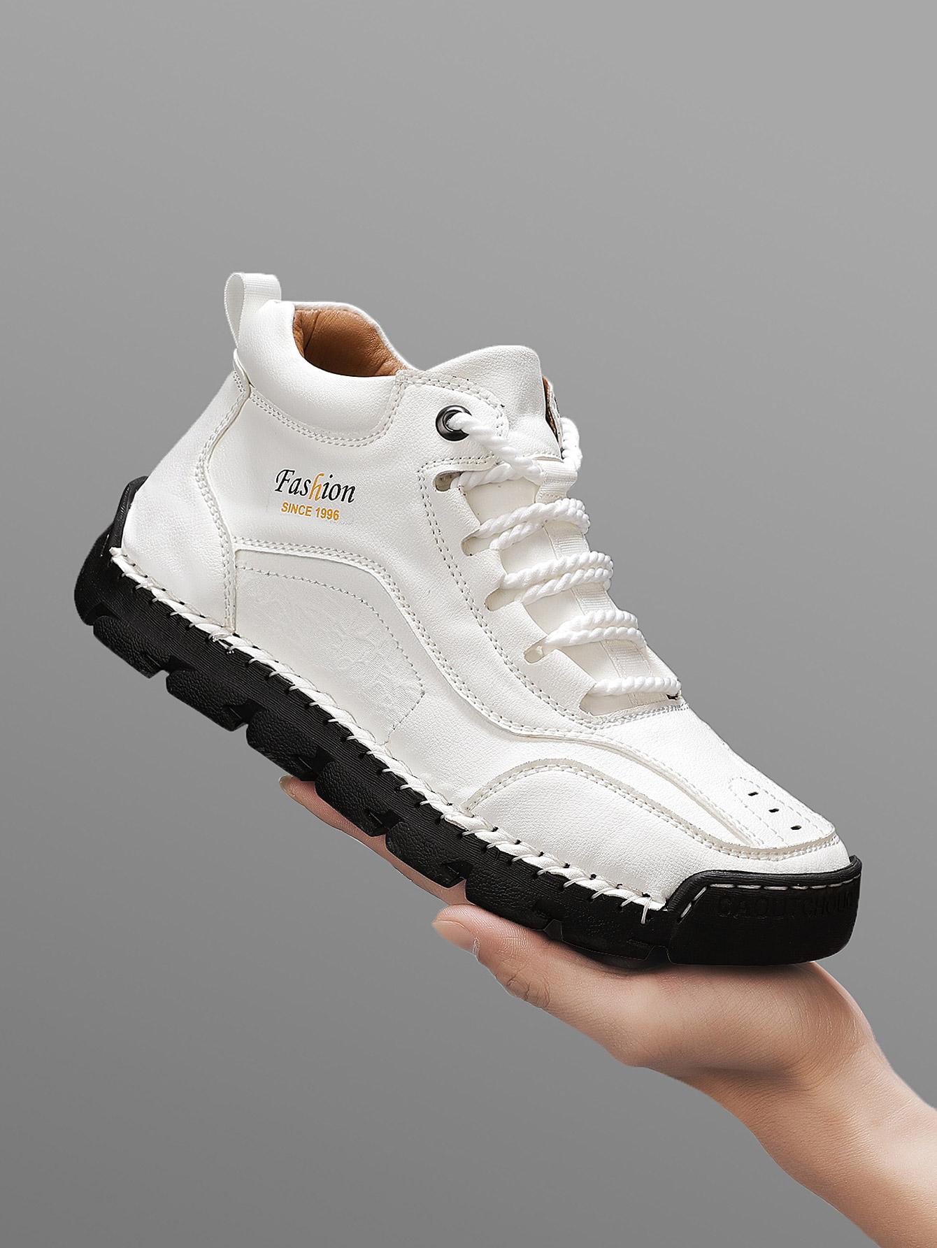 Men's Handmade Mid-Top Casual  - Men'S Fashion Hiking Boots recension och pris