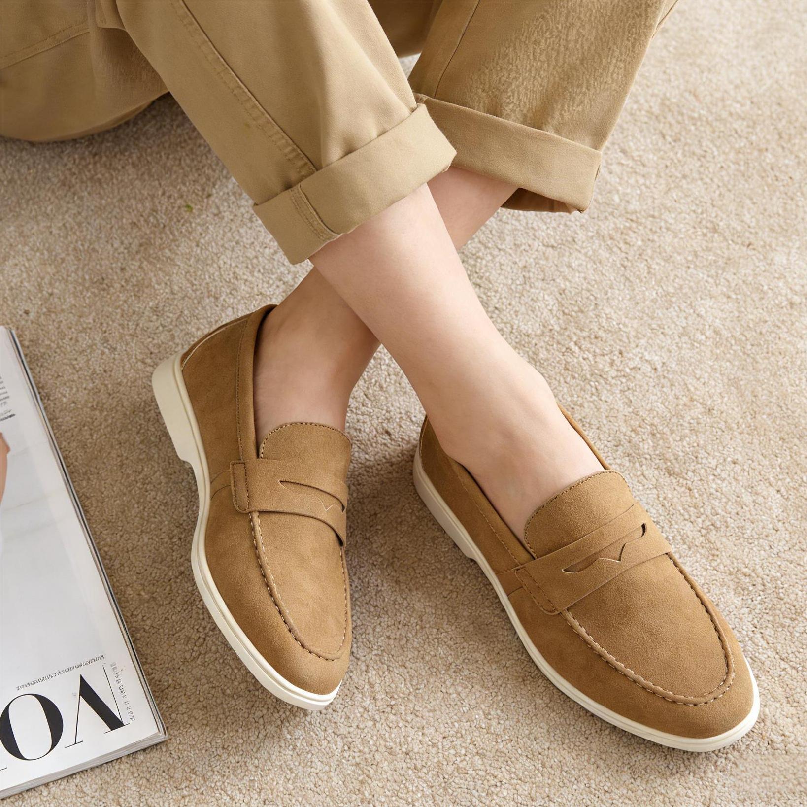 Men's Breathable Loafers Fashi - Suede Loafers Men recension och pris