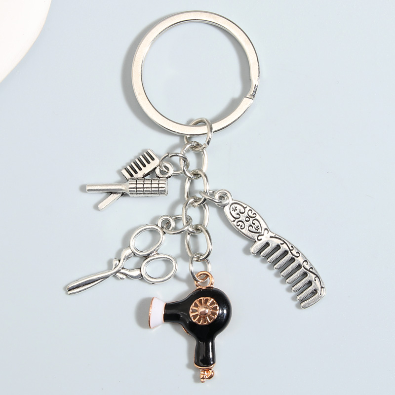 New Hairdressing Keychain Comb - Men'S Fashion Haircuts recension och pris