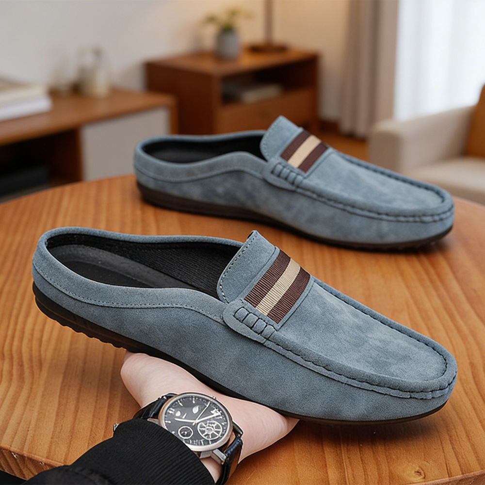 Summer New Shoes for Men Suede - Suede Loafers Men recension och pris