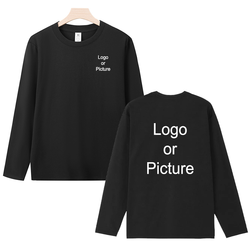 Customized Cotton Long Sleeve  - Men'S Fashion 2025 recension och pris