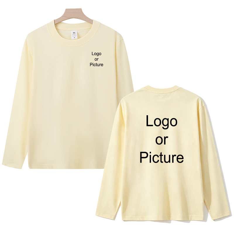 Customized Cotton Long Sleeve  - Men'S Fashion 2025 recension och pris