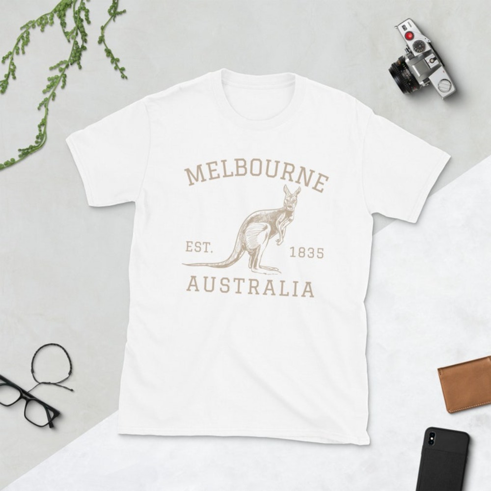 Melbourne Australia T-Shirt Au - Mens Fashion Melbourne recension och pris