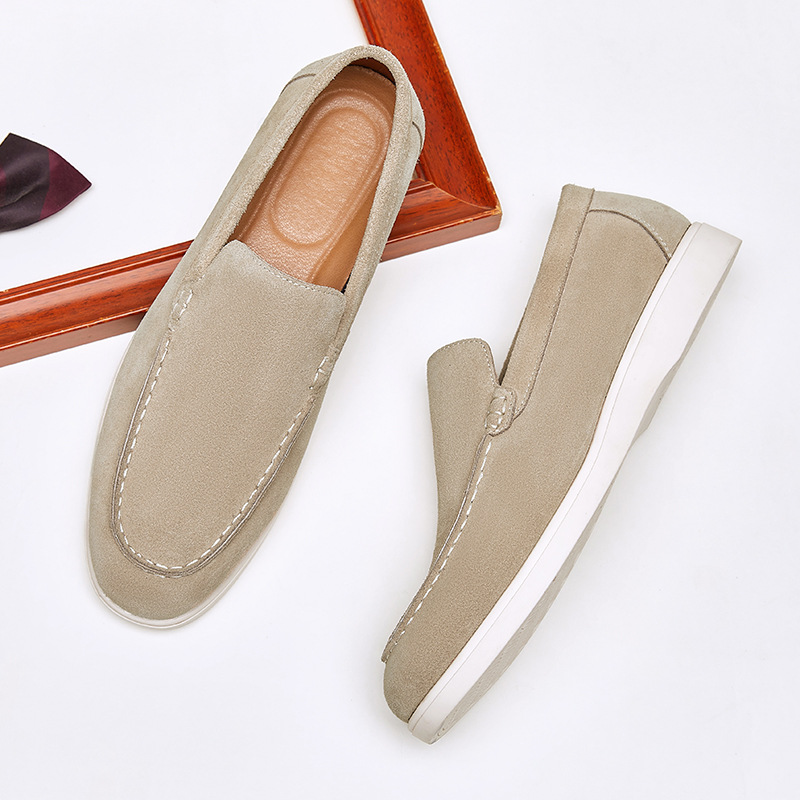 Casual Men's  Genuine Leather  - Suede Loafers Men recension och pris