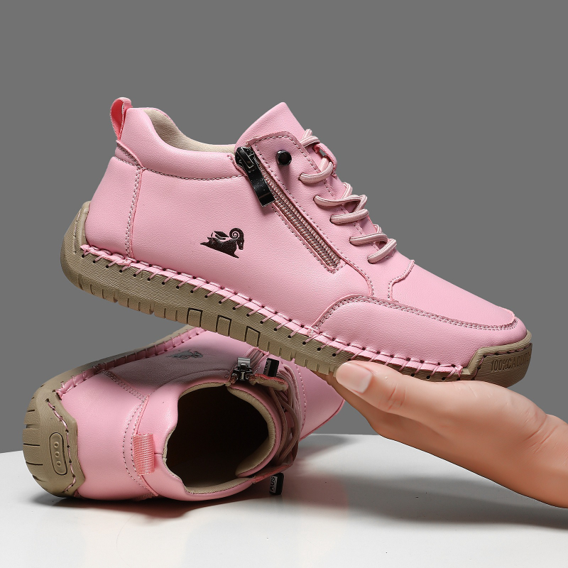 Women's Sneakers Handmade Leat - Casual Sneakers Men recension och pris